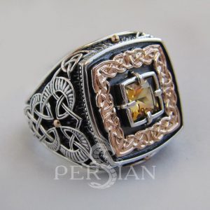 Серебряный перстень «Дар Волхвов» с цитрином